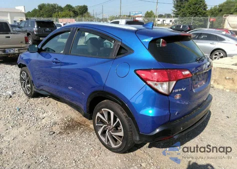2019 Honda Hr-V Sport из США, поврежденный, VIN 3CZRU5H15KG701714